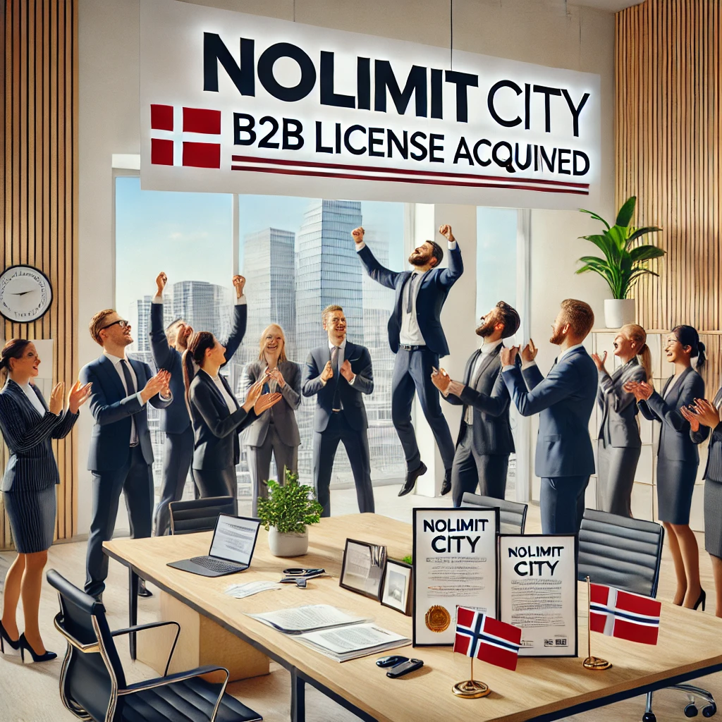 Nolimit City, 덴마크 도박청 B2B 라이선스 획득
