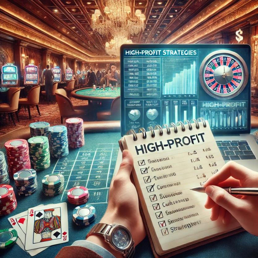 카지노 고수익 전략: 성공적인 게임을 위한 팁과 전략
