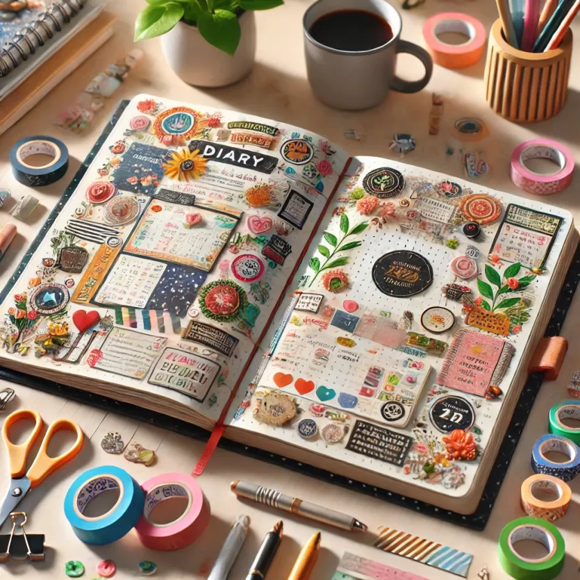 다이어리 꾸미기 아이디어와 팁