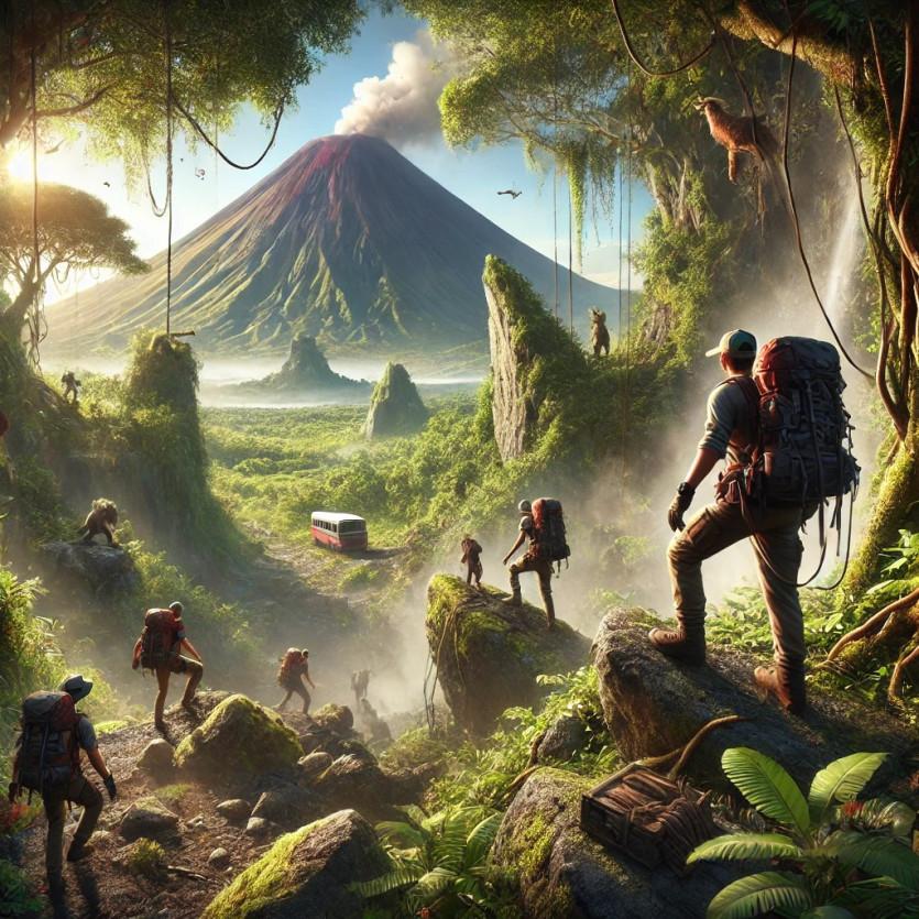 화산섬 여행: 모험과 자연의 경이로움