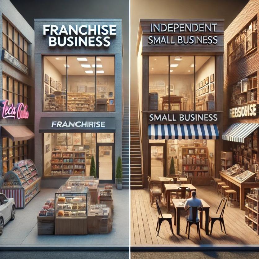 프랜차이즈와 자영업의 차이점: 성공적인 사업을 위한 선택