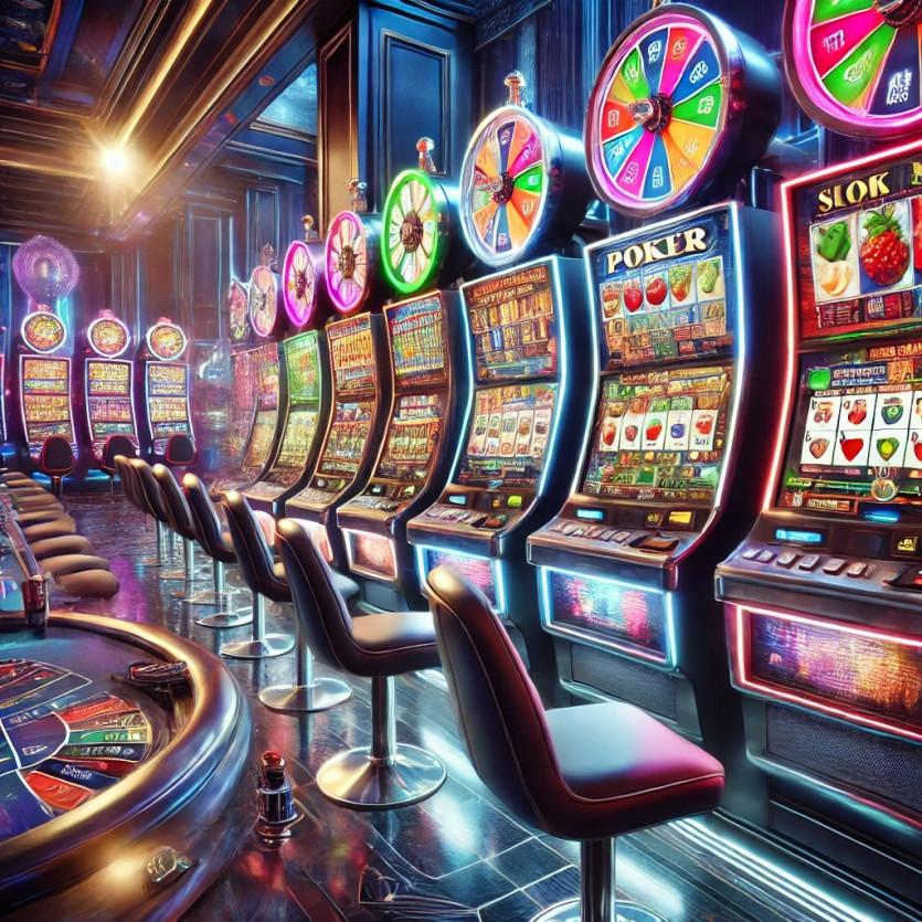 카지노 게임 머신: 종류, 작동 원리 및 전략