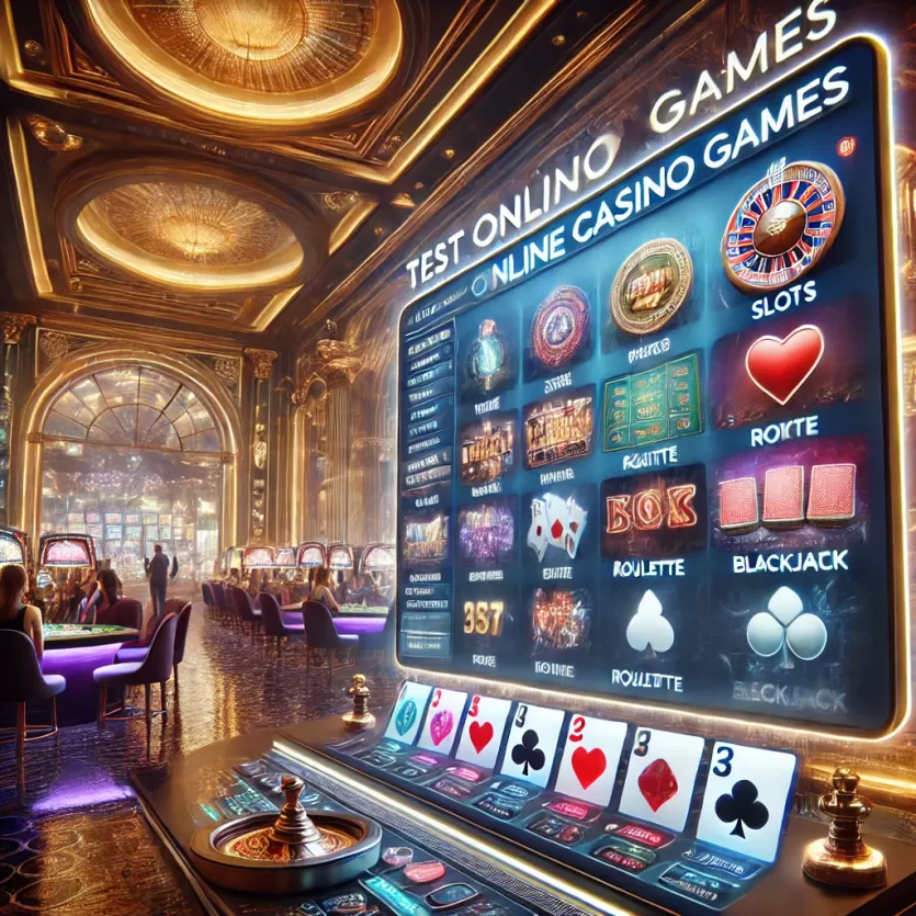 최고의 온라인 카지노 게임 목록