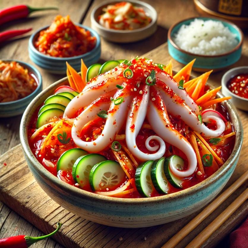 시원하고 맛있는 오징어 물회 만드는 법