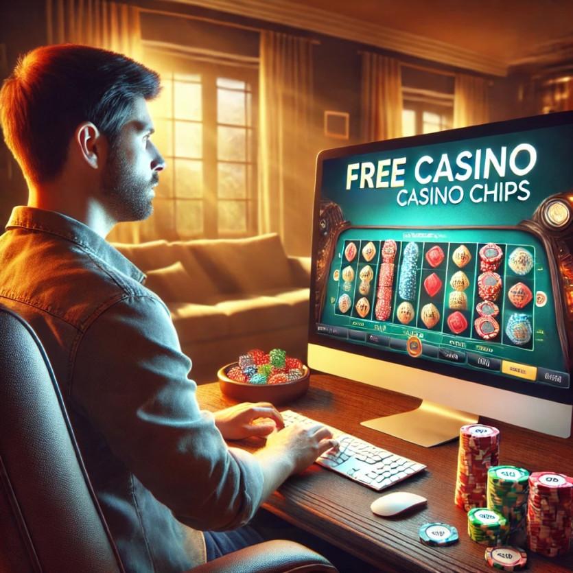 온라인 카지노에서 무료 칩을 제공받는 방법과 주의사항