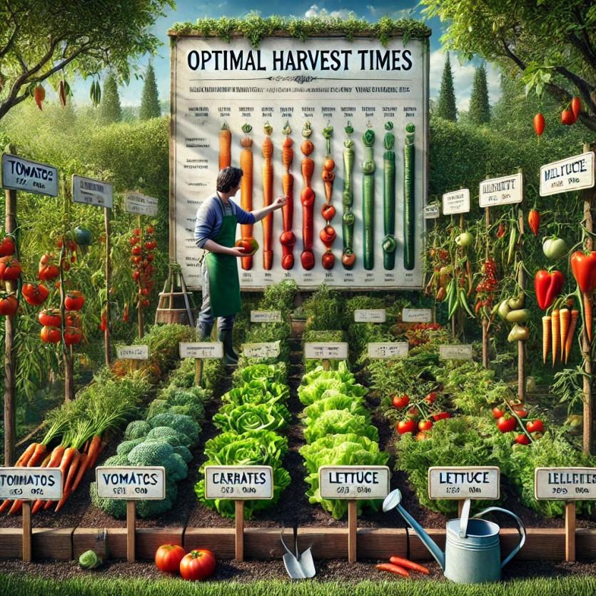 채소 수확 시기: 건강한 수확을 위한 가이드