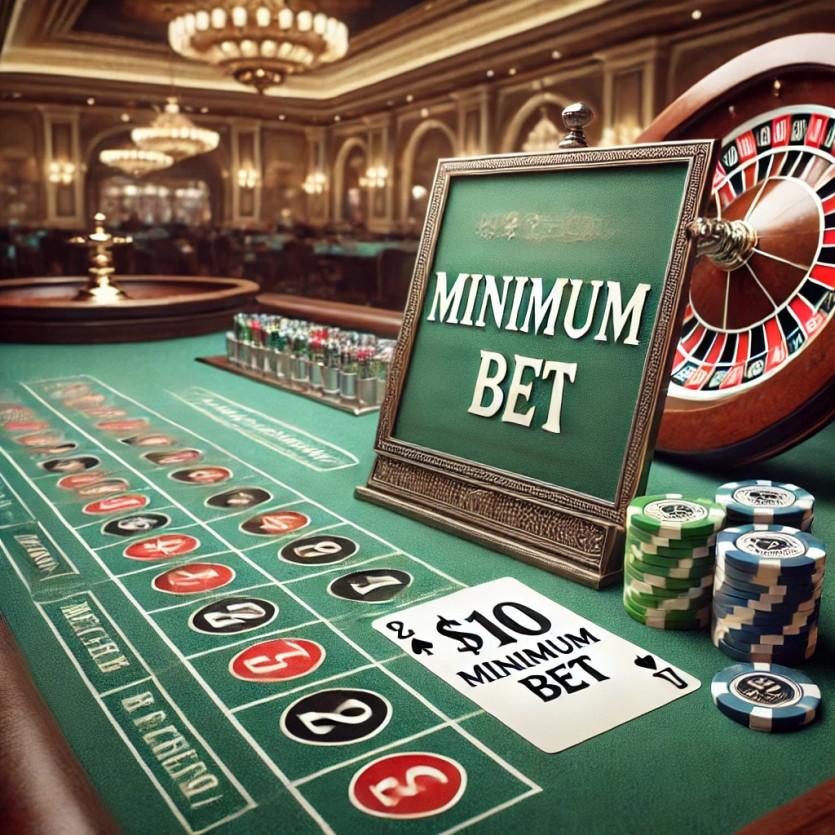 카지노 테이블 최소 배팅 금액과 그 중요성